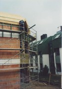 Výstavba střechy ubytovacího zařízení Praha Stodůlky